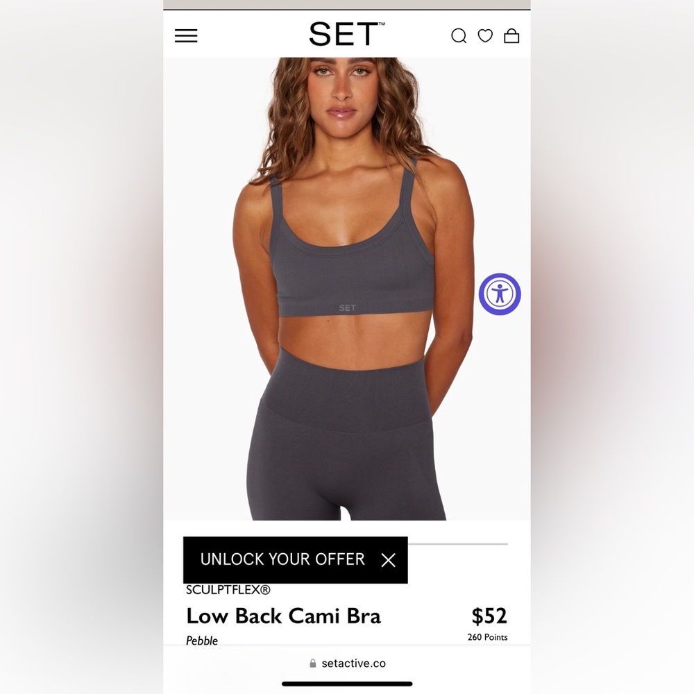 Set Active Sculptflex Set in Pebble